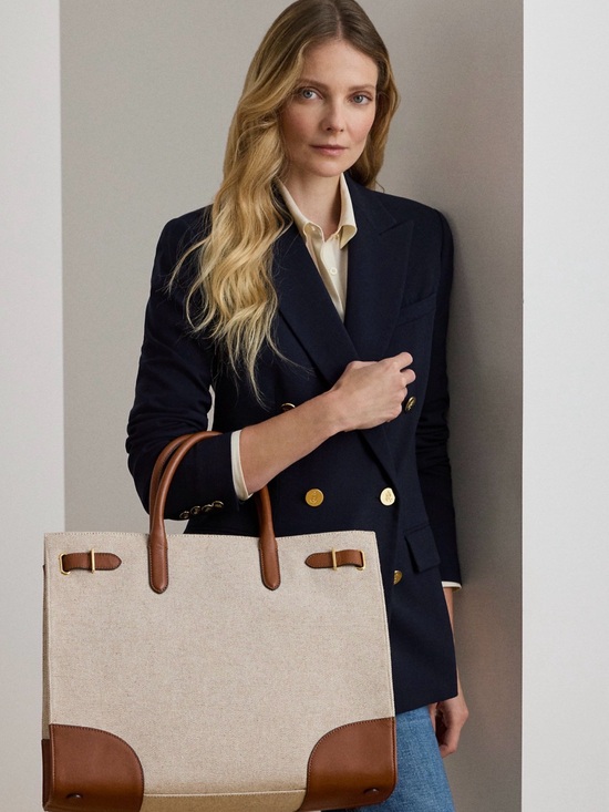 Ralph Lauren Handbags - NWT✨Ralph Lauren
Canvas Large Devyn Tote Bag